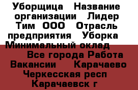 Уборщица › Название организации ­ Лидер Тим, ООО › Отрасль предприятия ­ Уборка › Минимальный оклад ­ 25 000 - Все города Работа » Вакансии   . Карачаево-Черкесская респ.,Карачаевск г.